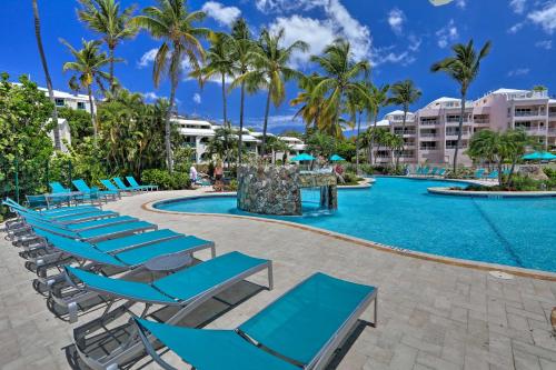 Tropical St Thomas Resort Getaway with Pool Access!