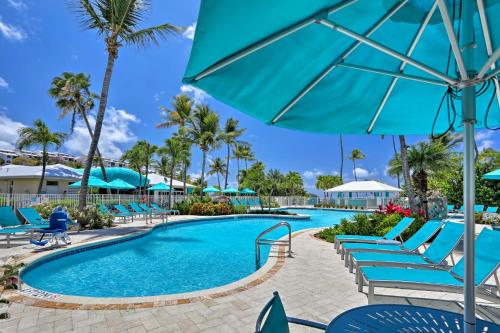 Tropical St Thomas Resort Getaway with Pool Access!