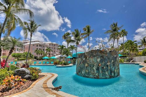 Tropical St Thomas Resort Getaway with Pool Access!