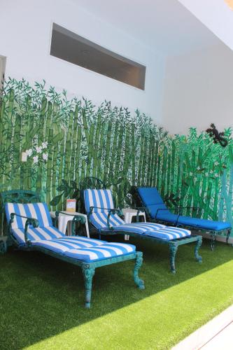 tuin, Villa Mont in Villas del Descanso