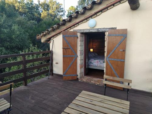Erkély/terasz, CASA LA INDIANA in Fuenteheridos