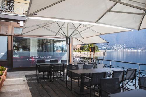 Zunanjost, Lac Hotel in Melide