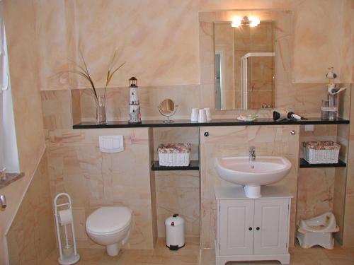 Ferienhaus Morgenstern F403 mit Kamin und Garten