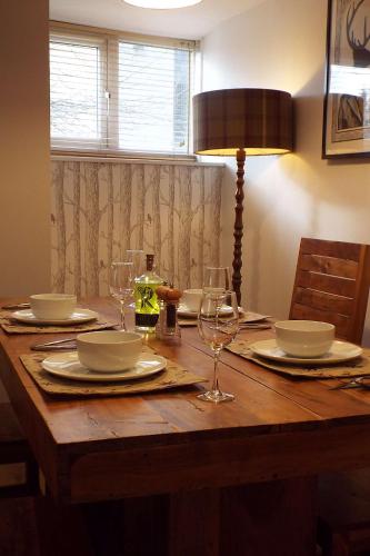 餐廳, Rosybank Cottage Coldstream by the Tweed in 科爾德斯特里姆