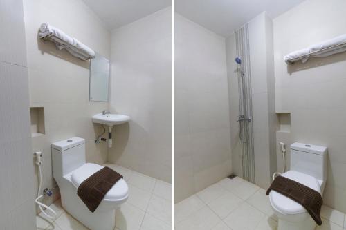 Bathroom, SUPER OYO 3309 Forrestâ€™inn in Kediri