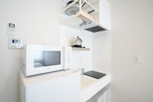 Kitchen, U-Hotel Takadanobaba in Nakano