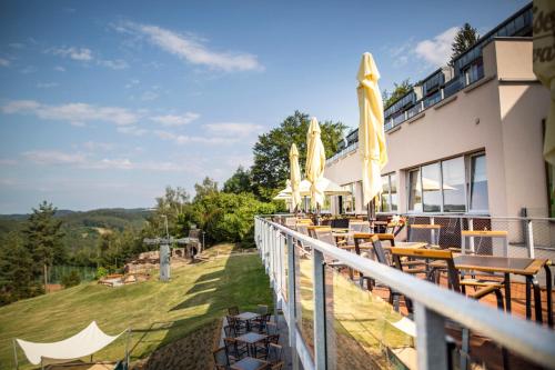 Erkély/terasz, Hotel Monínec - Depandance Nová Javorka (Hotel Moninec - Depandance Nova Javorka) in Sedlec Prcice