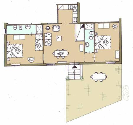Il Lebbio Agriresort Room Type - Two-Bedroom Apartment