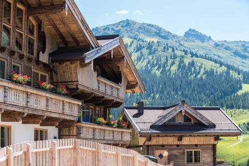 Chalet with Balcony and Terrace