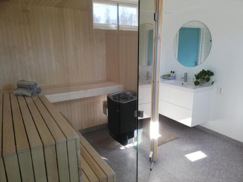 . Large apartment with sauna in central Mora