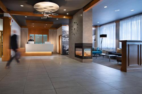 ล็อบบี้, Hotel Baker in กาสเป (ควิเบก)