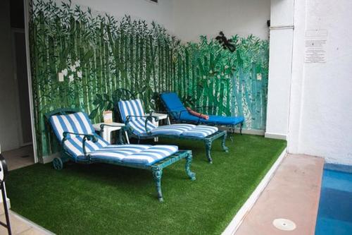 tuin, Villa Mont in Villas del Descanso