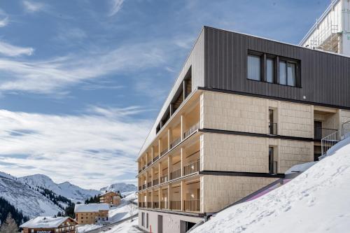 ทัศนียภาพภายนอกโรงแรม, Alpenstern Panoramalodge in ดามูลส์