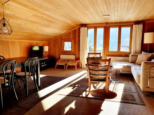 Bar/ Salón, Chalet Wargistal in Grindelwald Suburbs