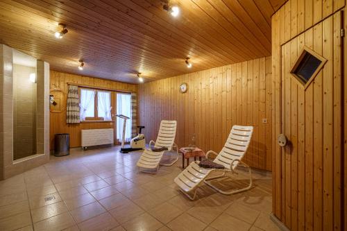 Sauna, Hotel Silvapina in Klosters
