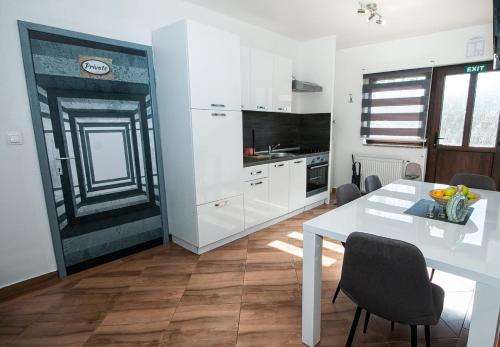 Konyha, Apartments Escape in Dreznik Grad