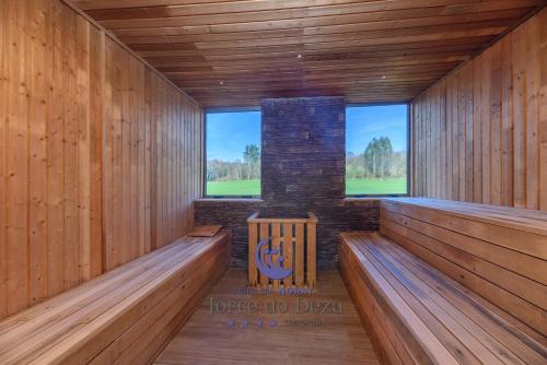 桑拿, Hotel Spa Norat Torre Do Deza 4* Superior in 拉林