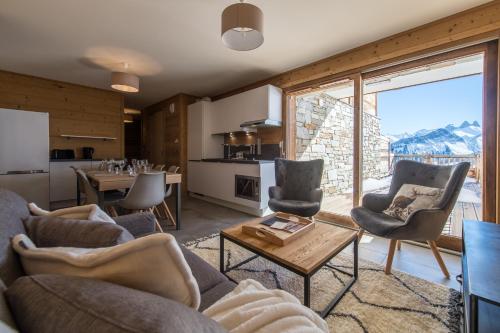 ODYSSEE DRJ04 - Appartement avec grande terrasse sur les pistes La Toussuire