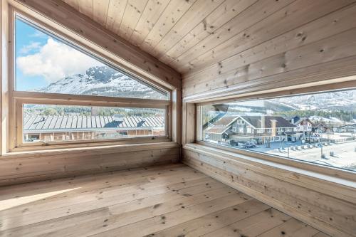 Kilátás, Skiers Lodge 2 - Saga Apartments in Hemsedal