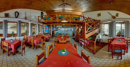 ห้องอาหาร, Hotel Panska Licha in เซเวร์