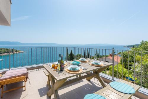 Erkély/terasz, House 61 Sveta Marina in Sveta Marina