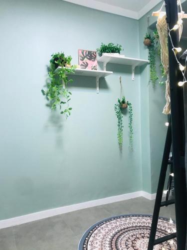 Mint & Pink Cozy House