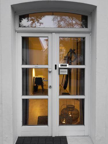 مدخل, Design Apartment am Wasserbachhof in Lemgo