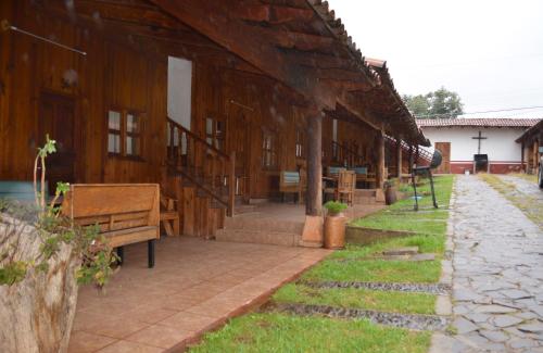 La Vieja Casona Hotel in La Manzanilla, Mexico