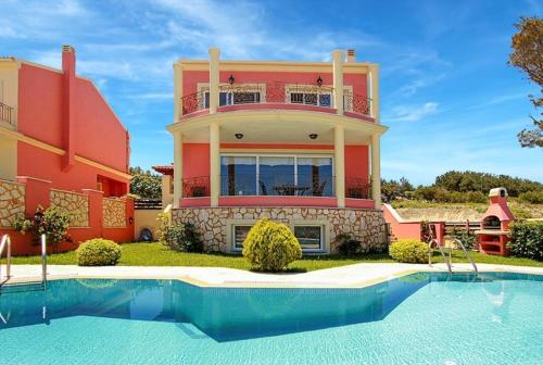  Agios Stefanos Avlioton Villa Sleeps 6 Pool T334442 in Agios Stefanos