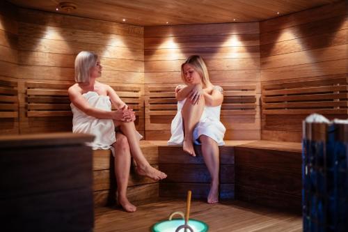 Sauna, Apukka Resort in Apukka