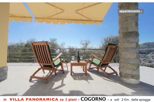  Appartamento B in villa con vista panoramica in San Salvatore