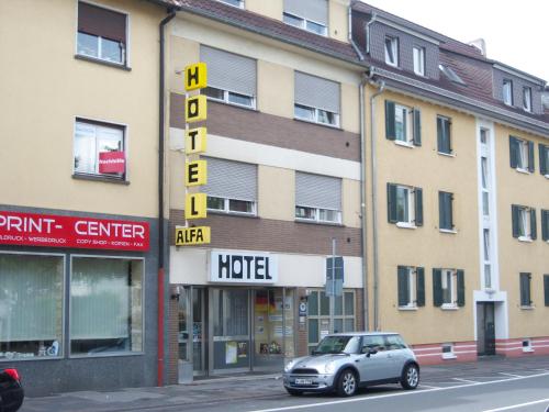 Entrada, Hotel Alfa in Neu-Isenburg