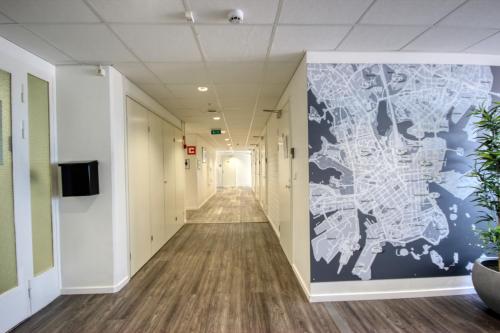 Lobby, Sky Hostel Helsinki in Vallila