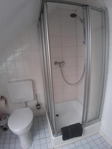 Bathroom, Ferienwohnung Schwalbennest in Hanerau-Hademarschen