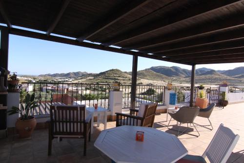 Erkély/terasz, Hospederia Rural Los Palmitos in Pozo De Los Frailes