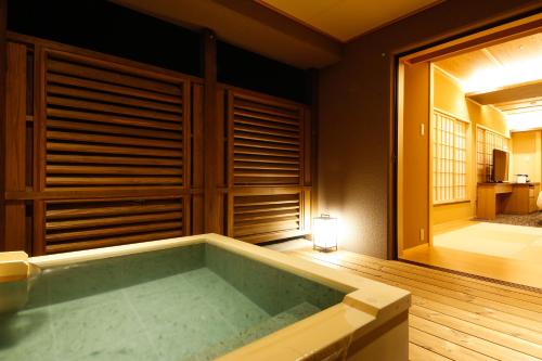 Club Level Japanese-Western Room B with Private Outdoor Onsen