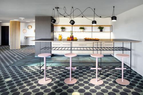 Bar/lounge, B&B Chuchle Arena Praha in Prague 12