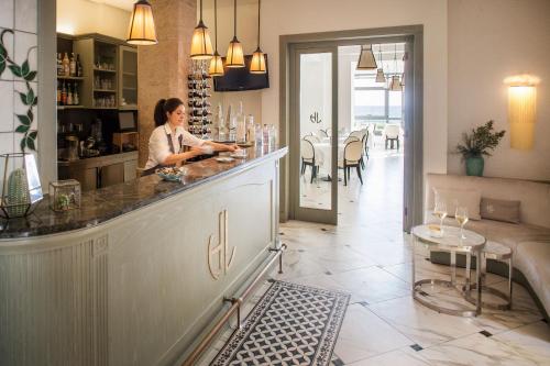 Bar/ Salón, Hotel Lido in Alassio