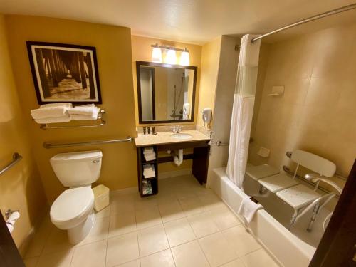 Queen Room with Two Queen Beds and Bath Tub - Mobility/Hearing Accessible - Non-Smoking