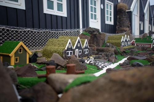 A szálláshely kívülről, Hlid Fisherman's Village in Álftanes