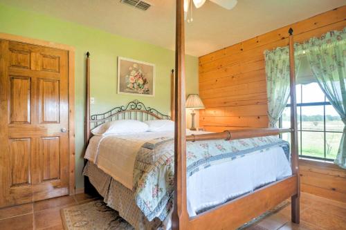 Rustic Carmine Log Cabin with Covered Porch on Farm! - image 12