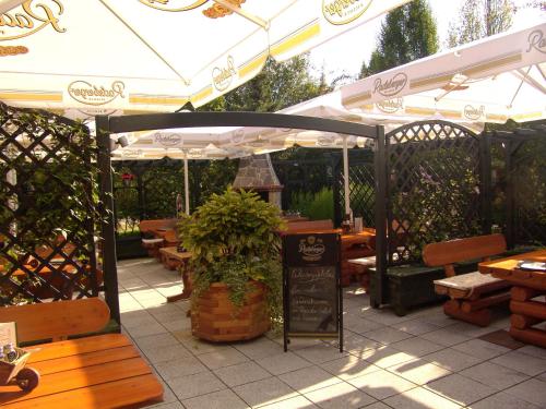 Erkély/terasz, Oder-Hotel in Schwedt/Oder