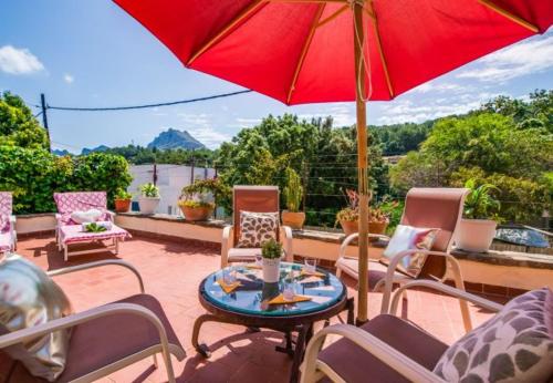 Sant Vicent de sa Cala Holiday Home Sleeps 6 with WiFi gîte à louer Cala San Vicente