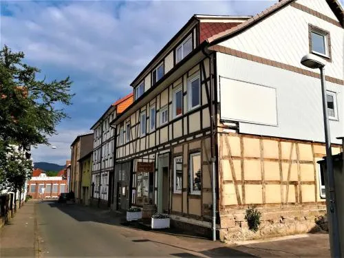 Himmelreich - Über den Dächern der Altstadt in Witzenhausen, Deutschland