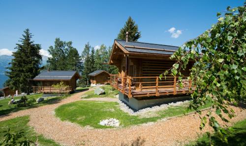 Les Mazots de la Source & Spa in Vercorin, Schweiz