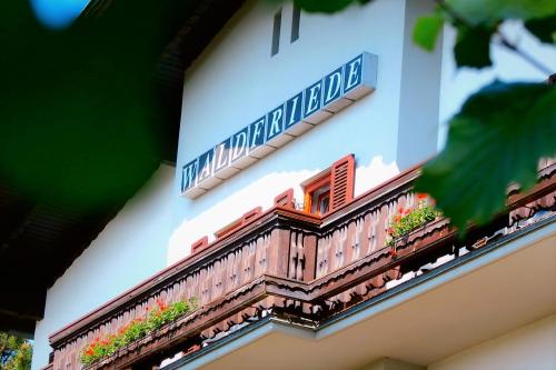 Terraza/balcón, Pension Waldfriede in Bad Tatzmannsdorf