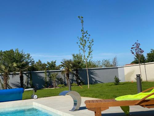 Villa Eni Medulin Sisan heated pool