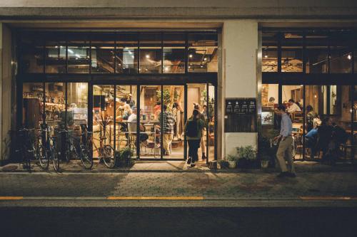 Entrance, Nui. Hostel & Bar Lounge near Nakamise Shopping Street (Kaminarimon)