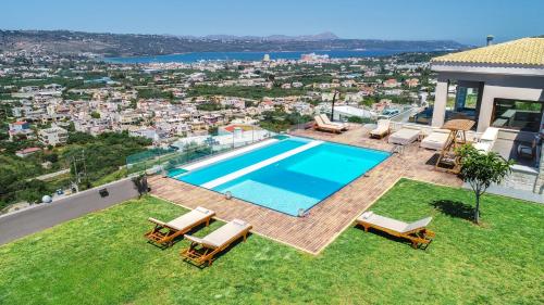 Villa Kedria with a panoramic ocean view