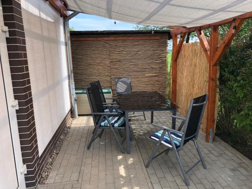 Iekārtas, Ferienwohnung mit Blick auf die Burg Stargard in Burg Stargard